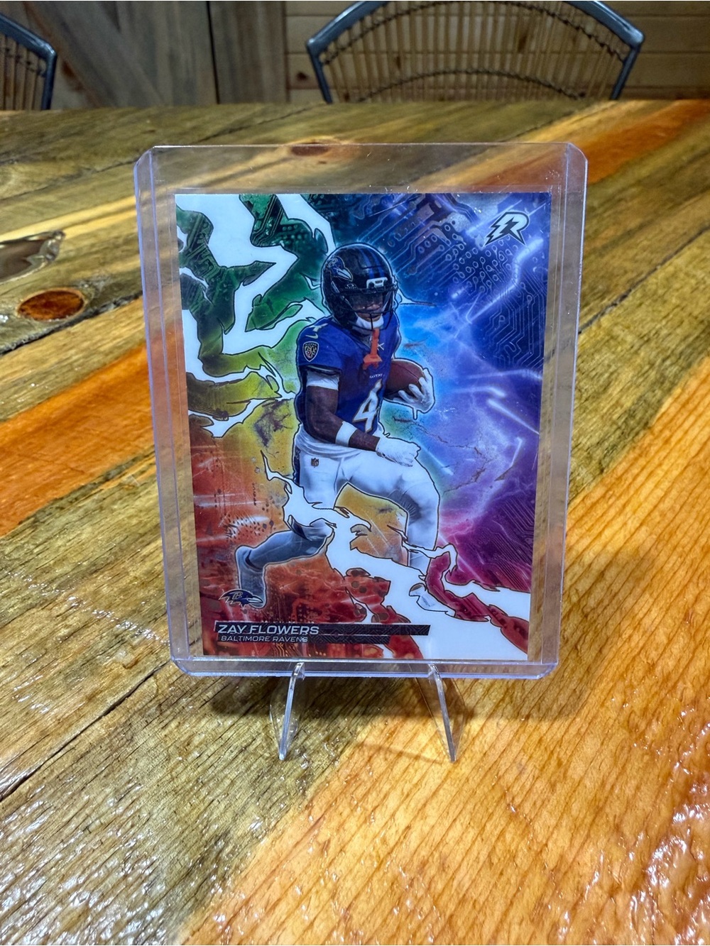 Topps 2026 Zay Flowers Baltimore Ravens Circuit Breakers Insert Card CB-25